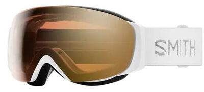 Smith i/o mag s chromapop dames skibril - white chunky knit/gold mirror