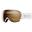 Smith I/O Mag S Chromapop Womens Ochelari Schi - White Chunky Knit/Gold Mirror
