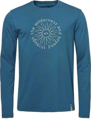 Heren t-shirt loap alborg blauw