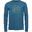 Tricou bărbați Loap Alborg Blue - mânecă lungă, croială clasică