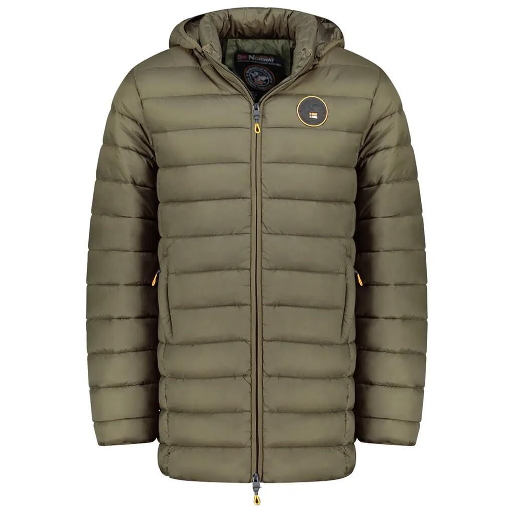 GEOGRAPHICAL NORWAY Kurtka AMIGOMAP LONG HOOD DB KAKI MEN 233 KAKI Sneakers
