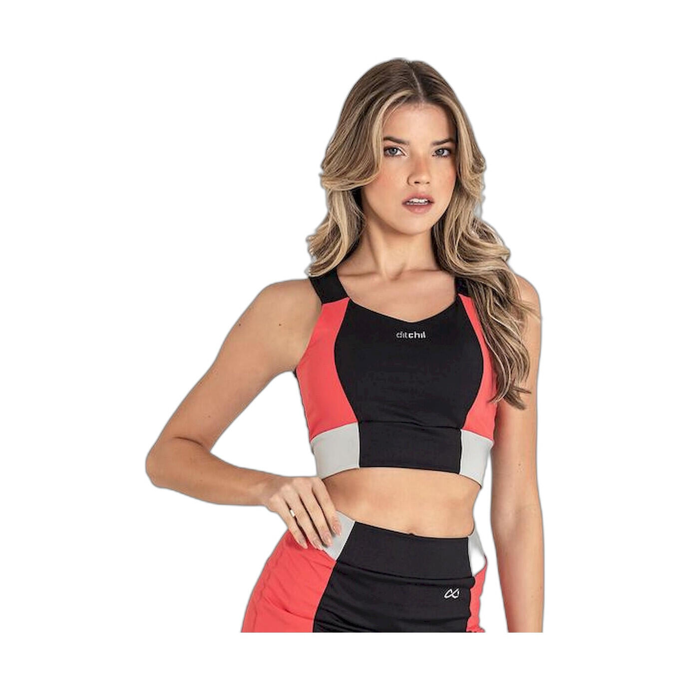 Top Fitness Mujer Ditchil Sport Trix Negro 2/7