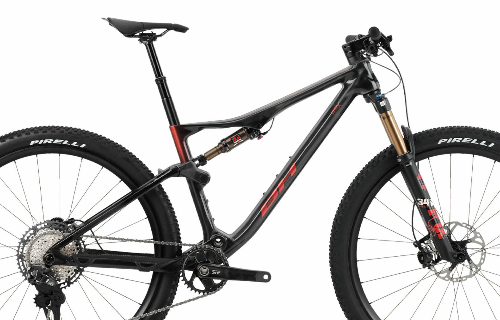 Bicicleta Mtb Bh Lynx Race 9.2 (2026)negro-rojo 3/3