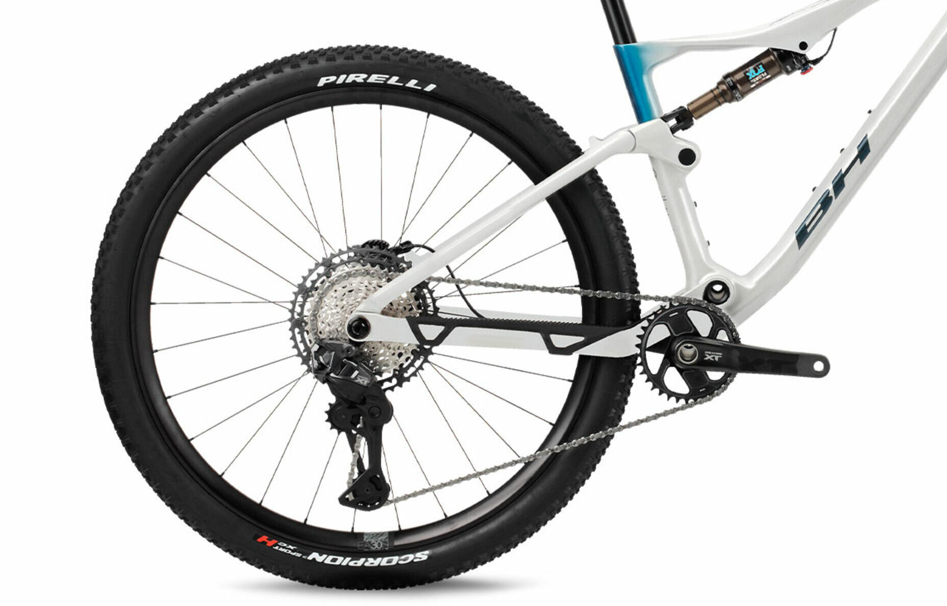 Bicicleta Mtb Bh Lynx Race 9.2 (2026)blanco-verde 3/3