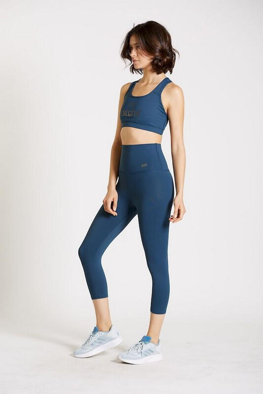 Top Fitness Mujer Ditchil Sport Fire Azul Petróleo 2/7