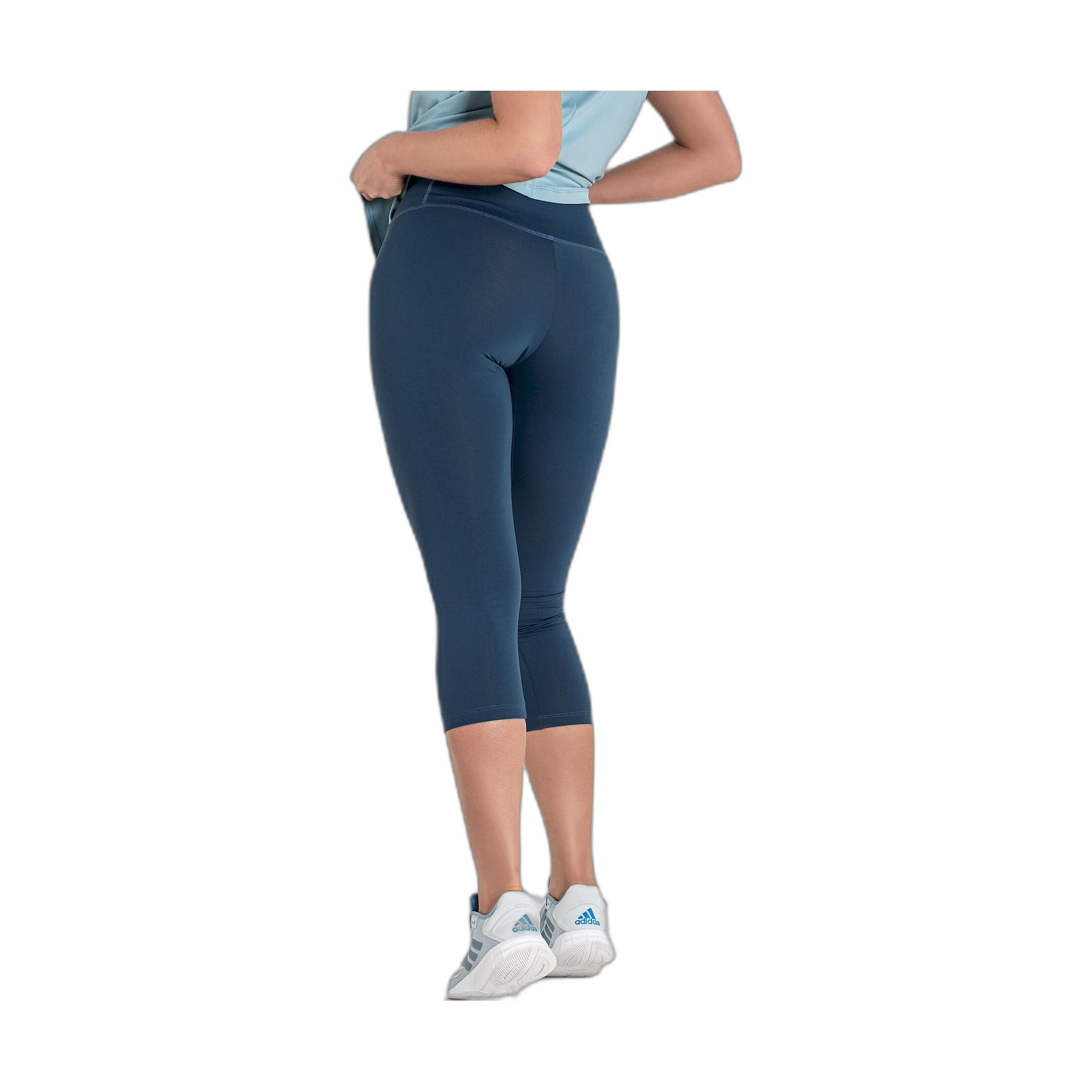 Mallas Fitness Mujer Ditchil Cropped Magny Azul Oscuro 2/7
