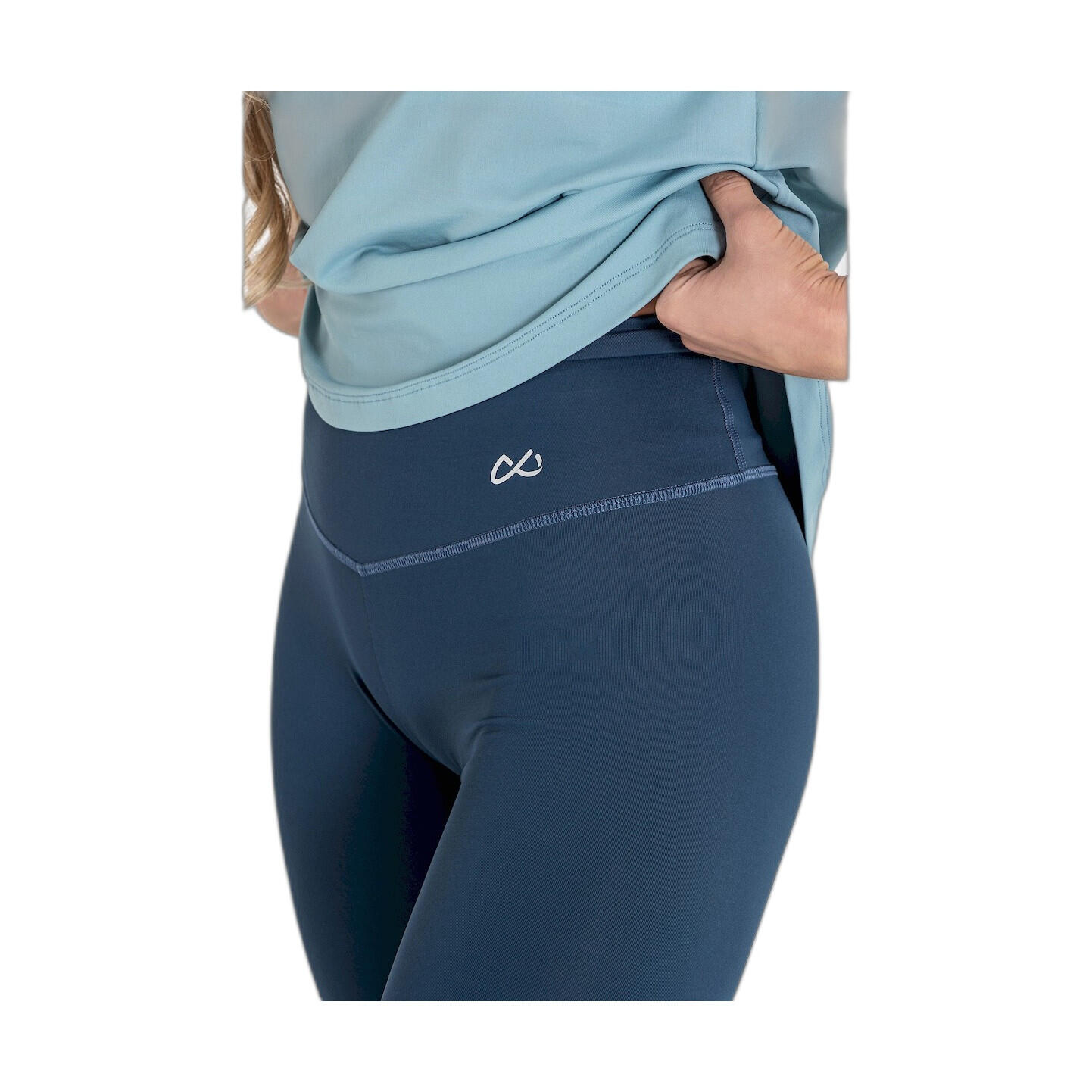 Mallas Fitness Mujer Ditchil Cropped Magny Azul Oscuro 4/7