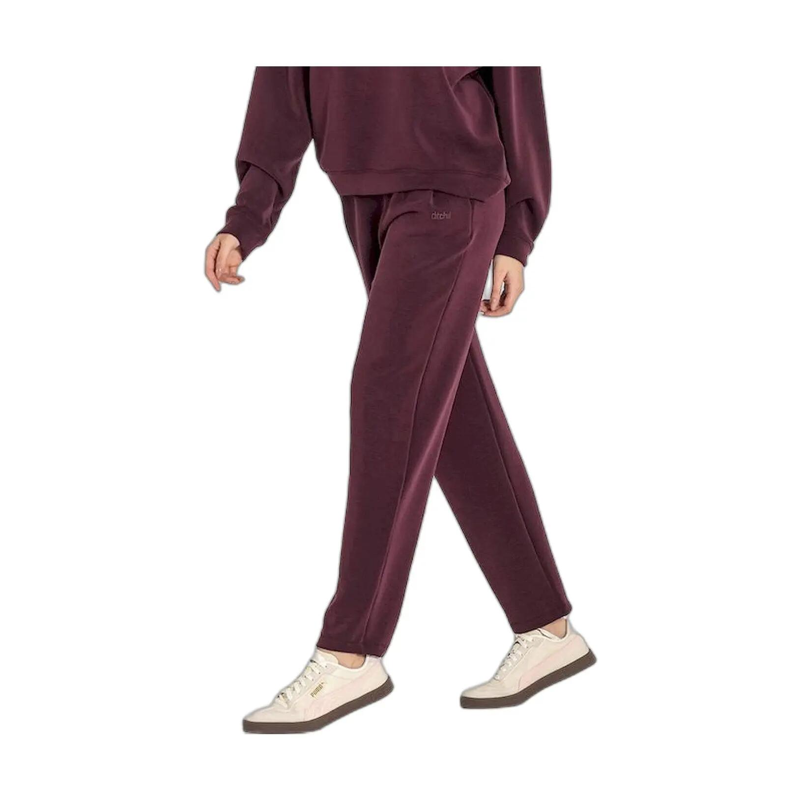 Mallas Fitness Mujer Ditchil Nebulara Granate 5/7