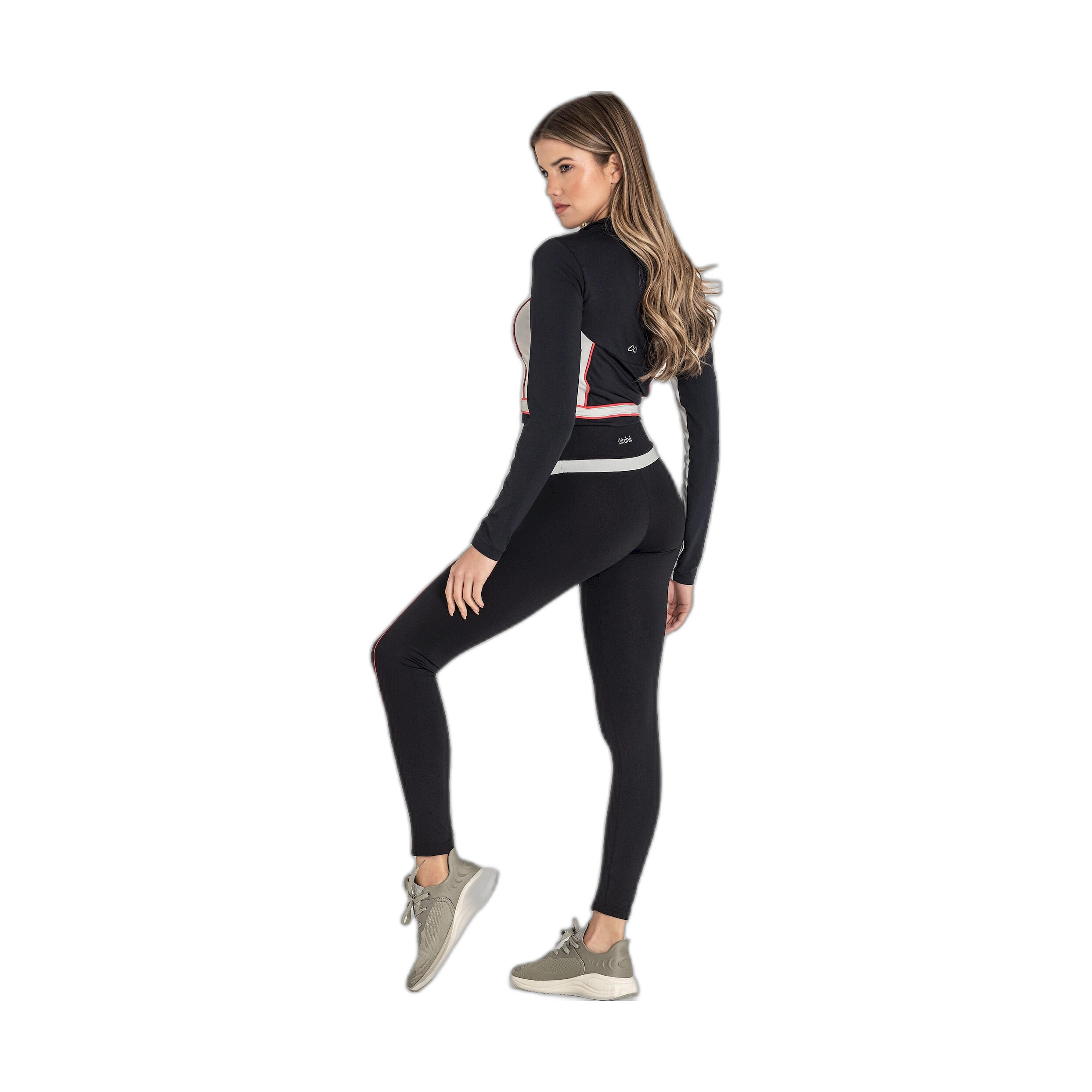 Leggings lunghi neri Ditchil donna 6/7