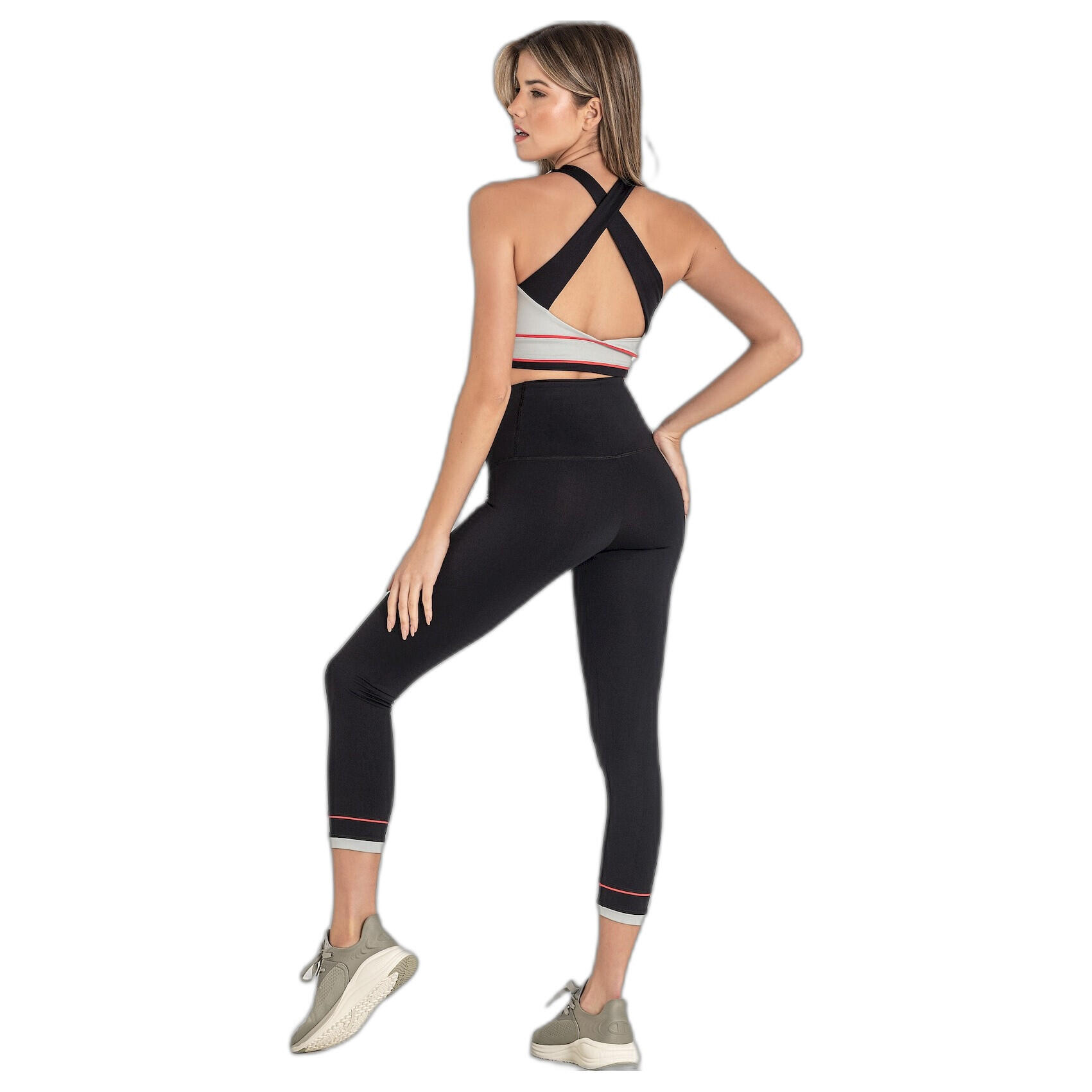 Top Fitness Mujer Ditchil Sport Jix Negro 3/7