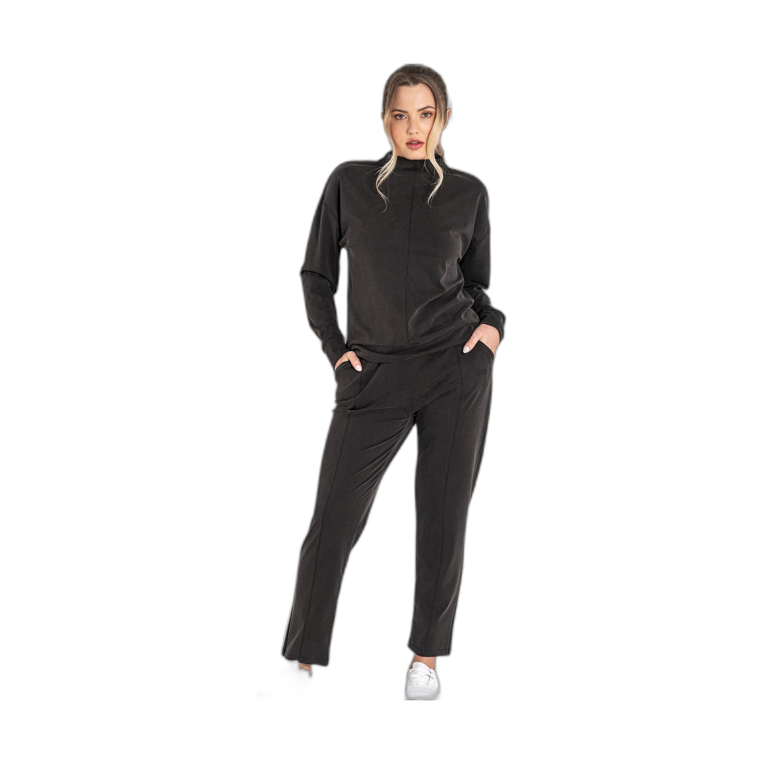 Sudadera Fitness Mujer Ditchil Sweat Astrale Negro 4/7