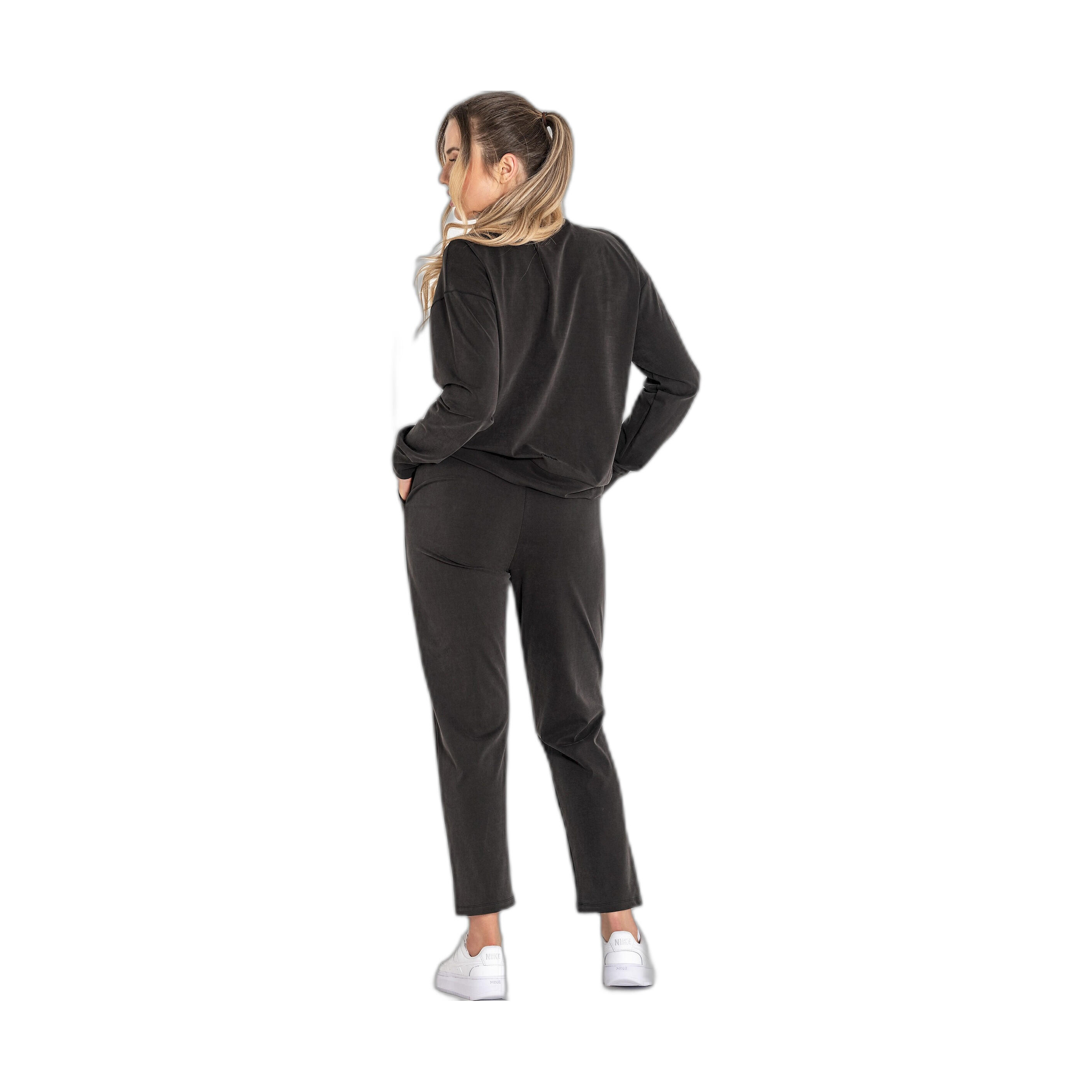 Sudadera Fitness Mujer Ditchil Sweat Astrale Negro 6/7