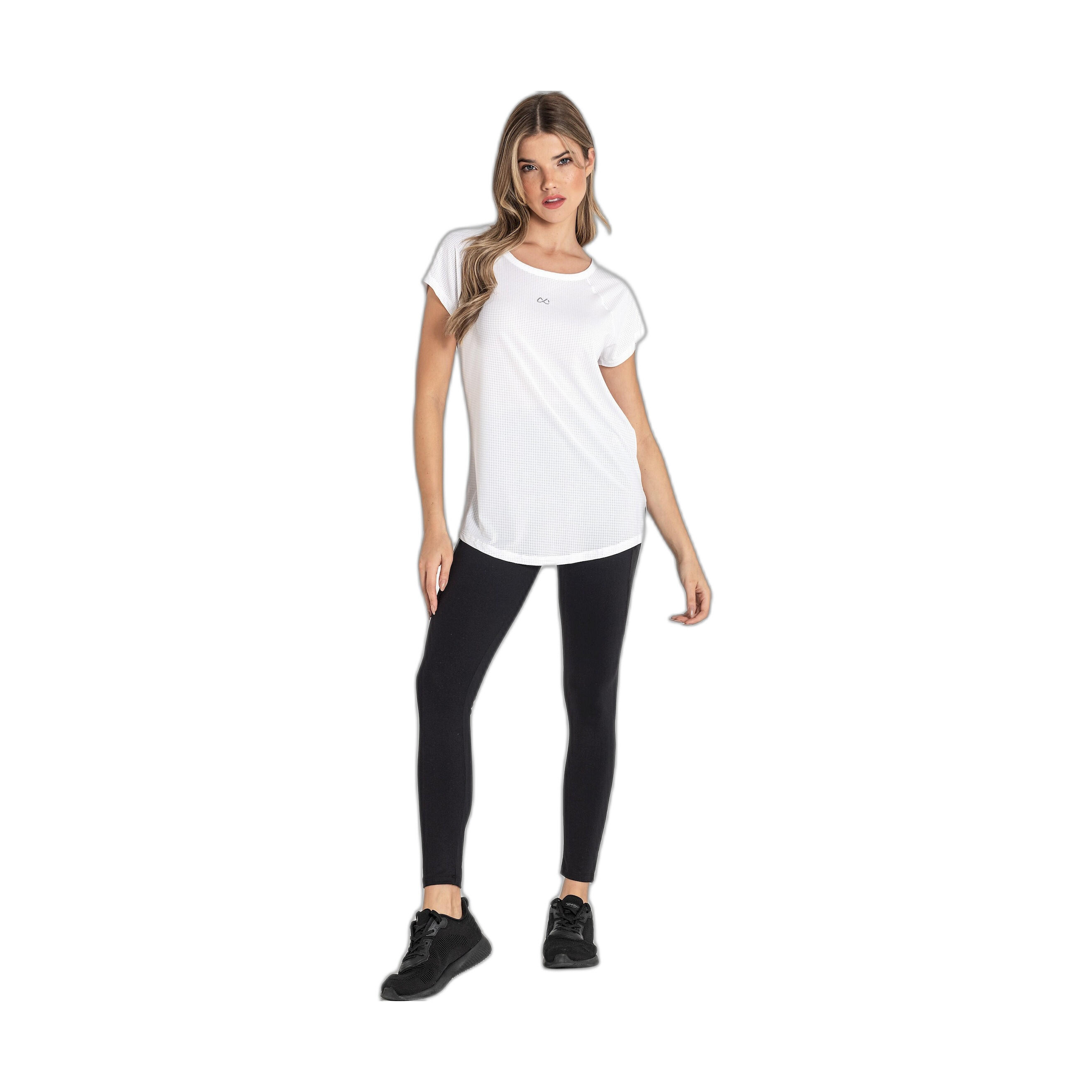 Top Fitness Mujer Ditchil Aerius Blanco 5/7