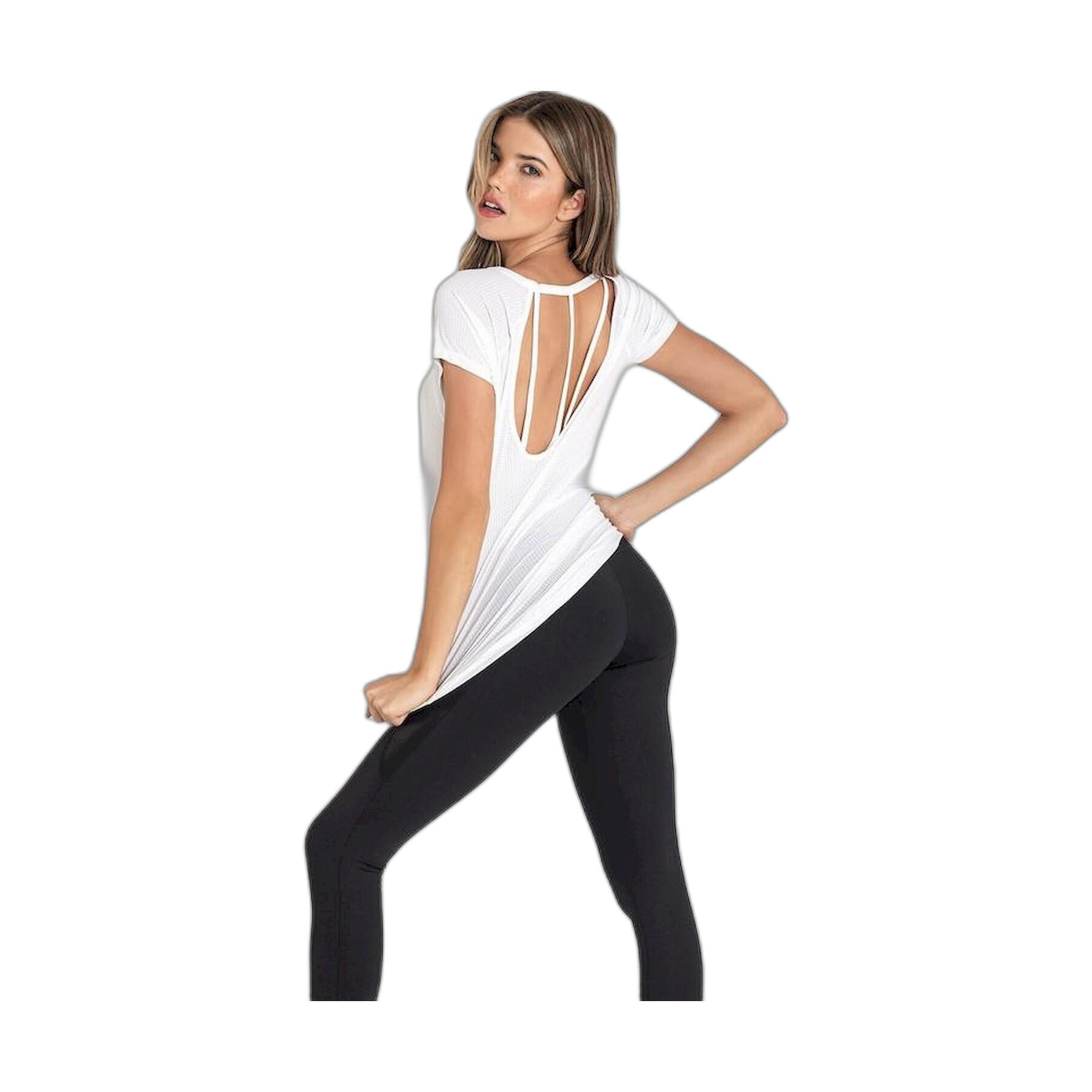 Top Fitness Mujer Ditchil Aerius Blanco 4/7