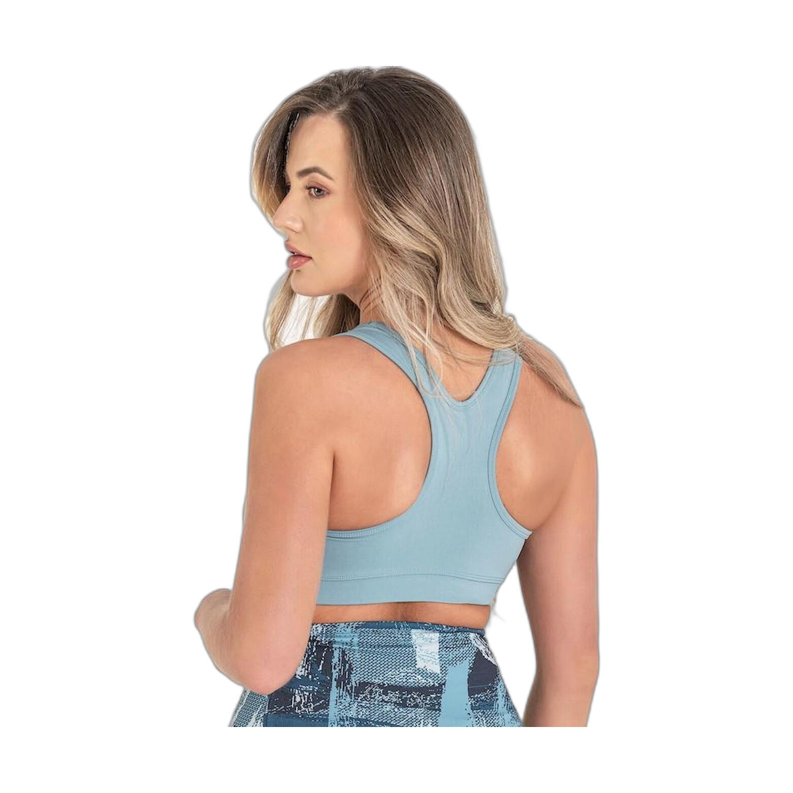 Top Fitness Mujer Ditchil Sport Fire Azul Claro 4/7