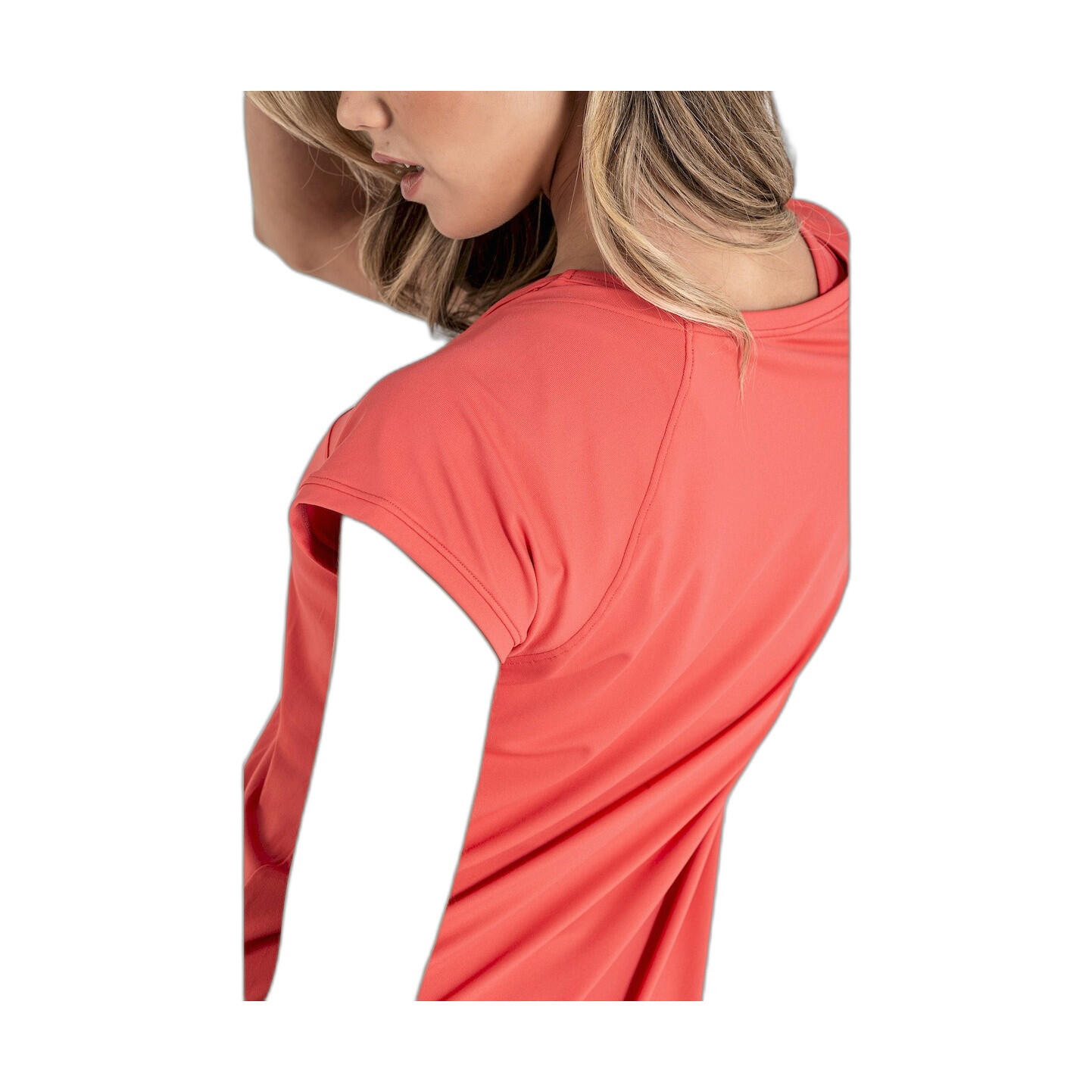 Camiseta Fitness Mujer Ditchil Ease Coral 2/7