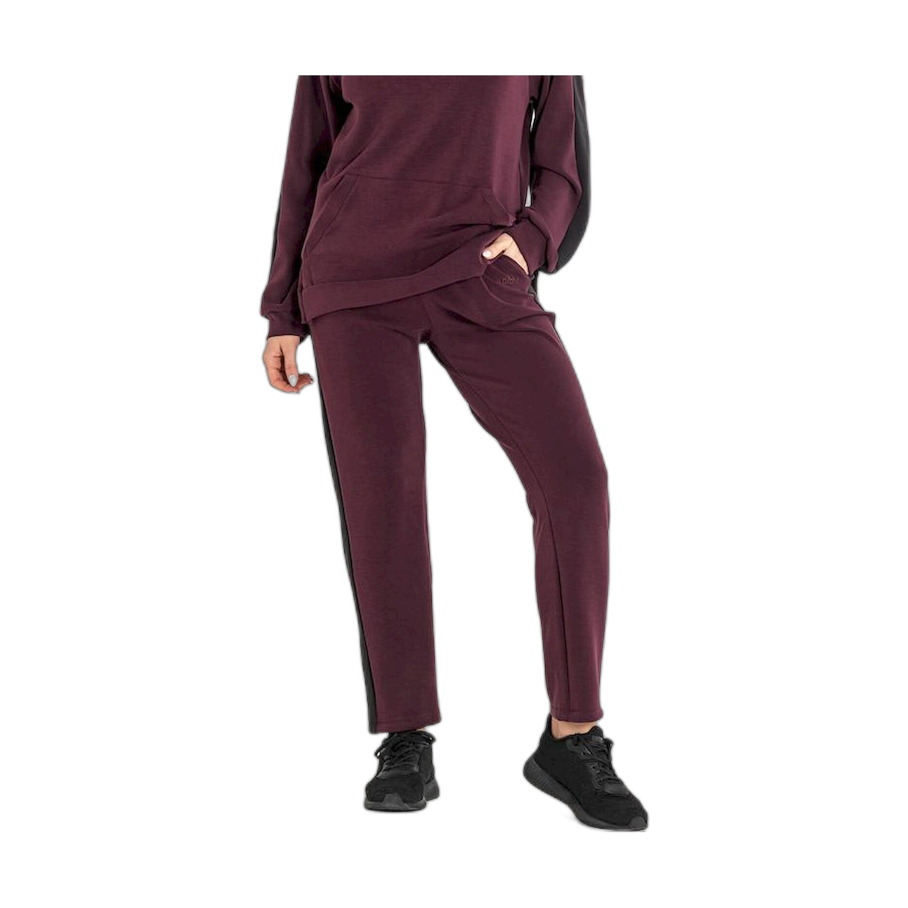 Mallas Fitness Mujer Ditchil Solstice Granate 5/7