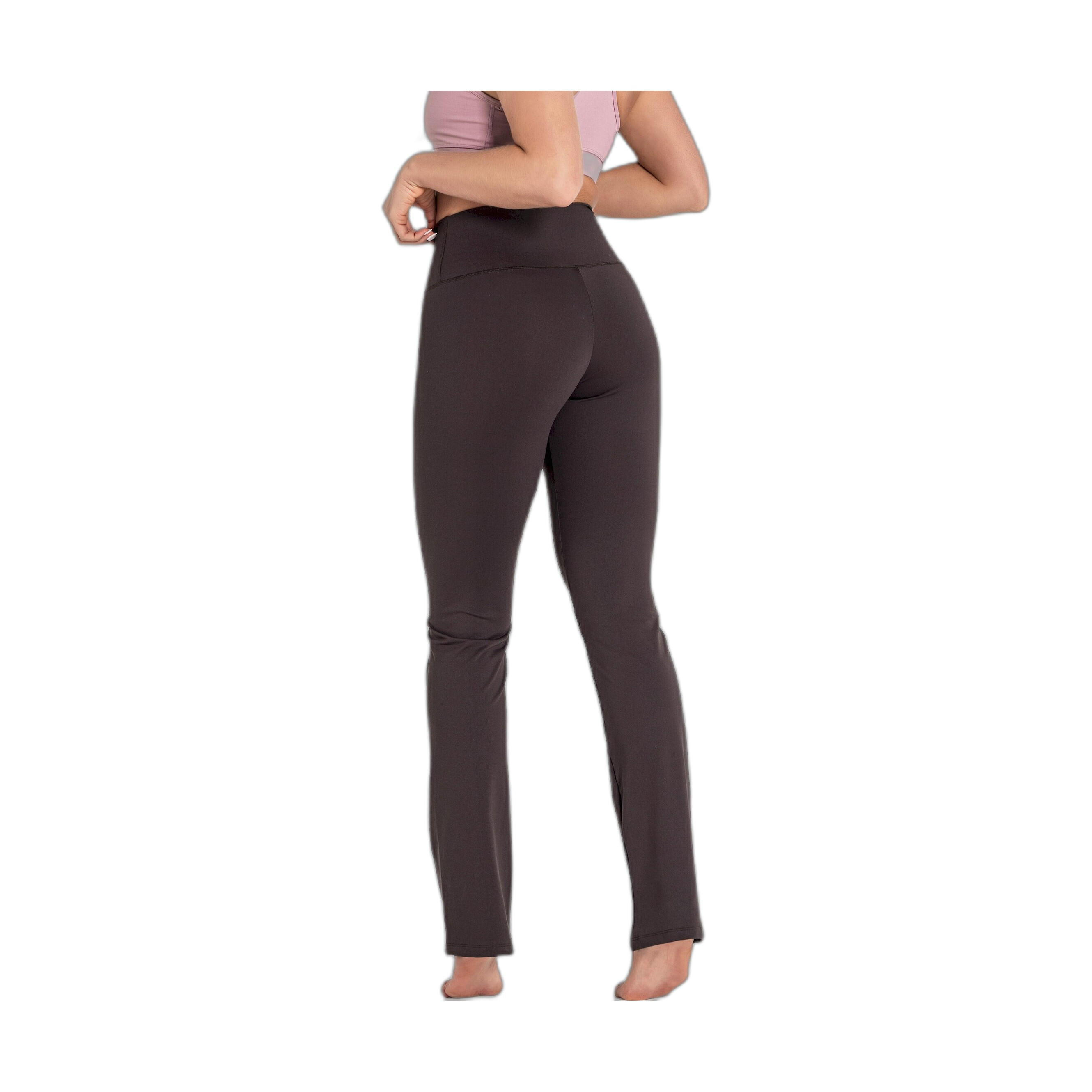 Mallas Fitness Mujer Ditchil Regular Comfy Marrón 2/7