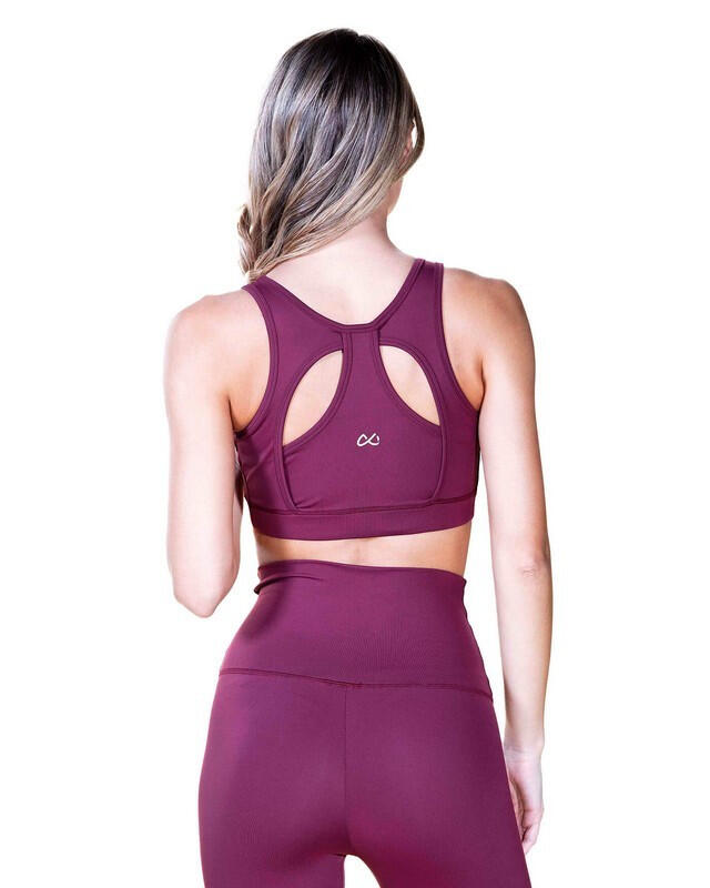 Top Fitness Mujer Ditchil Sport Courage Morado 2/6