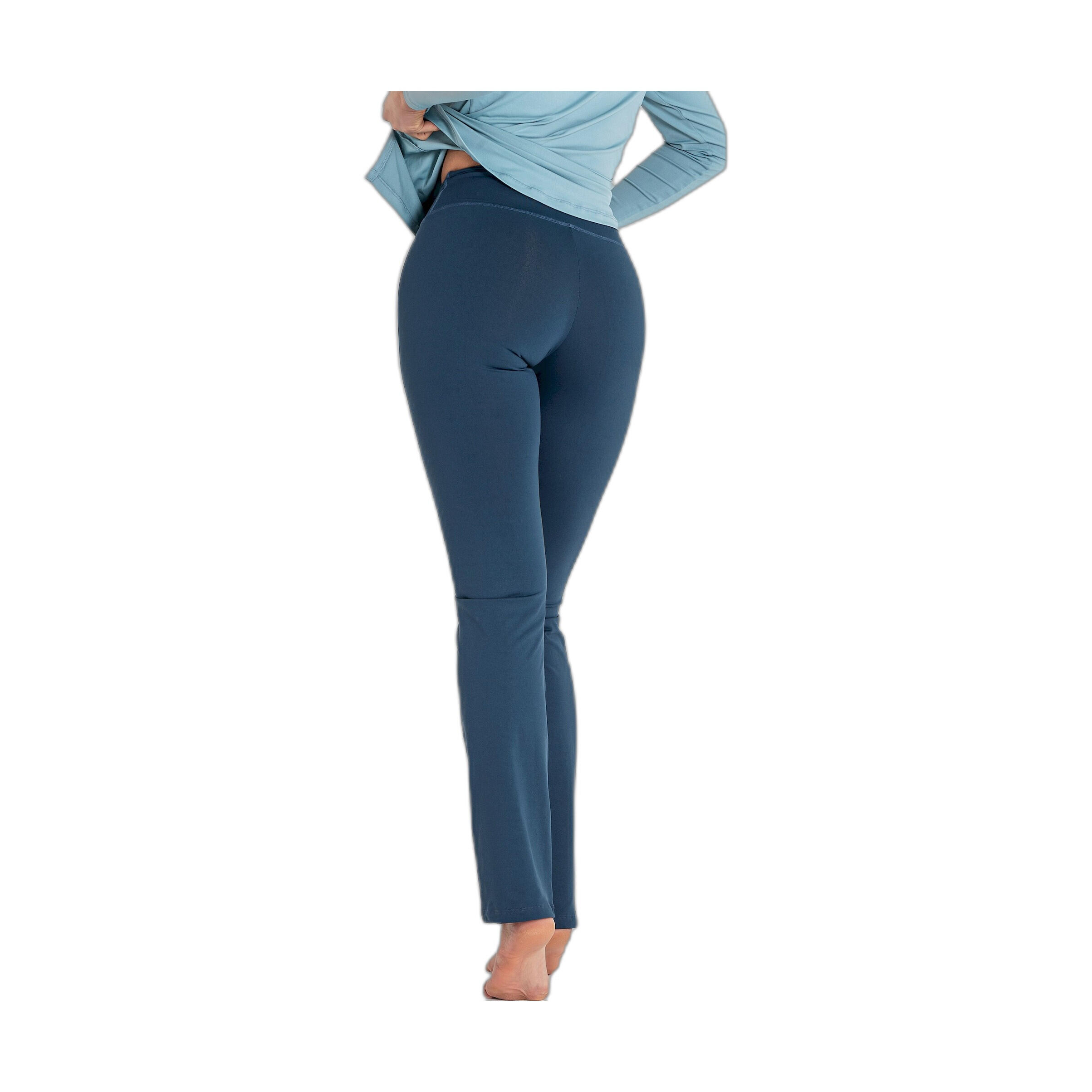 Leggings Fitness Mulher Ditchil Regular Comfy Azul Escuro 3/7