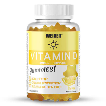 Vitamine D - Vitamin D - Citron 50 Gummies
