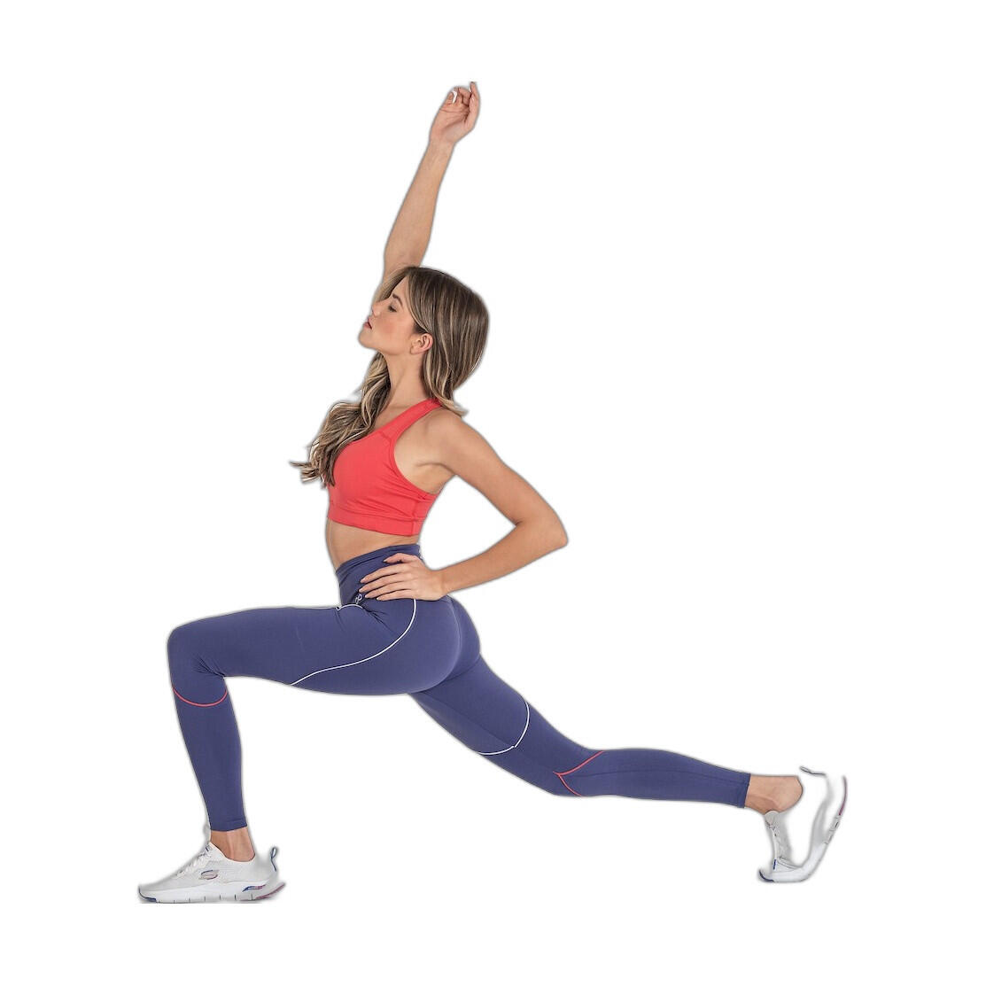 Mallas Fitness Mujer Ditchil Pix Azul 3/7