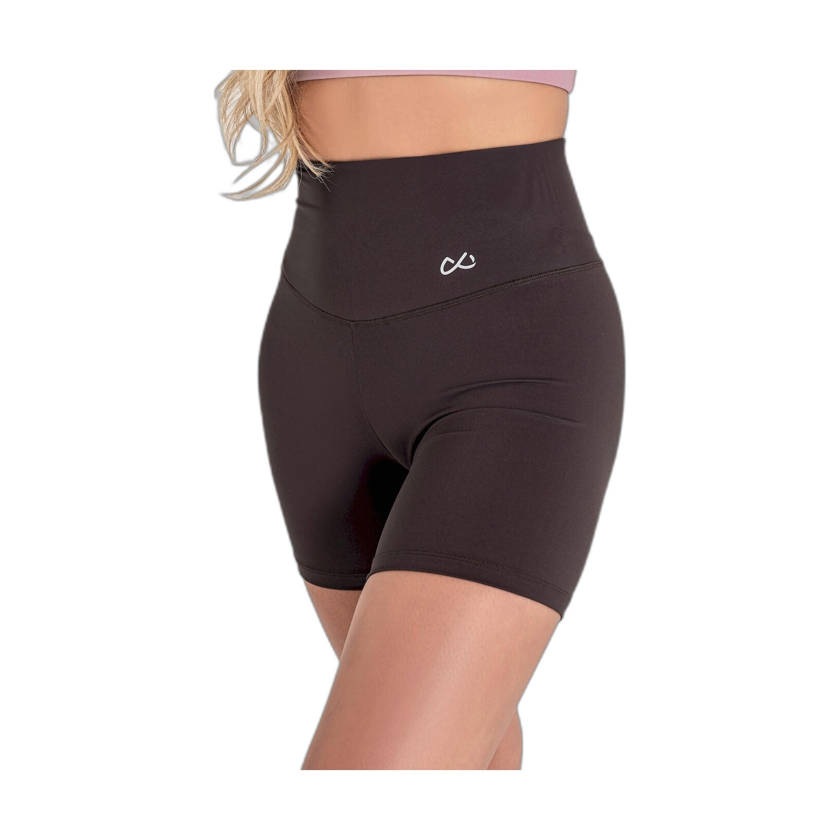 Short Fitness Mujer Ditchil Alive Marrón 3/7