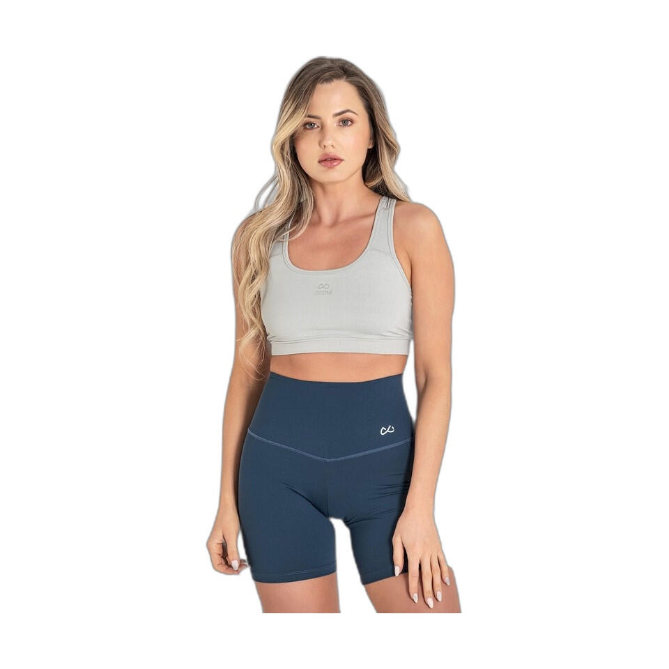 Top Fitness Mujer Ditchil Sport Fire Gris Claro 2/6