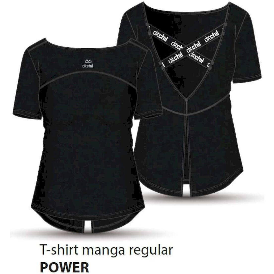 Maglietta Power da donna Ditchil 3/7