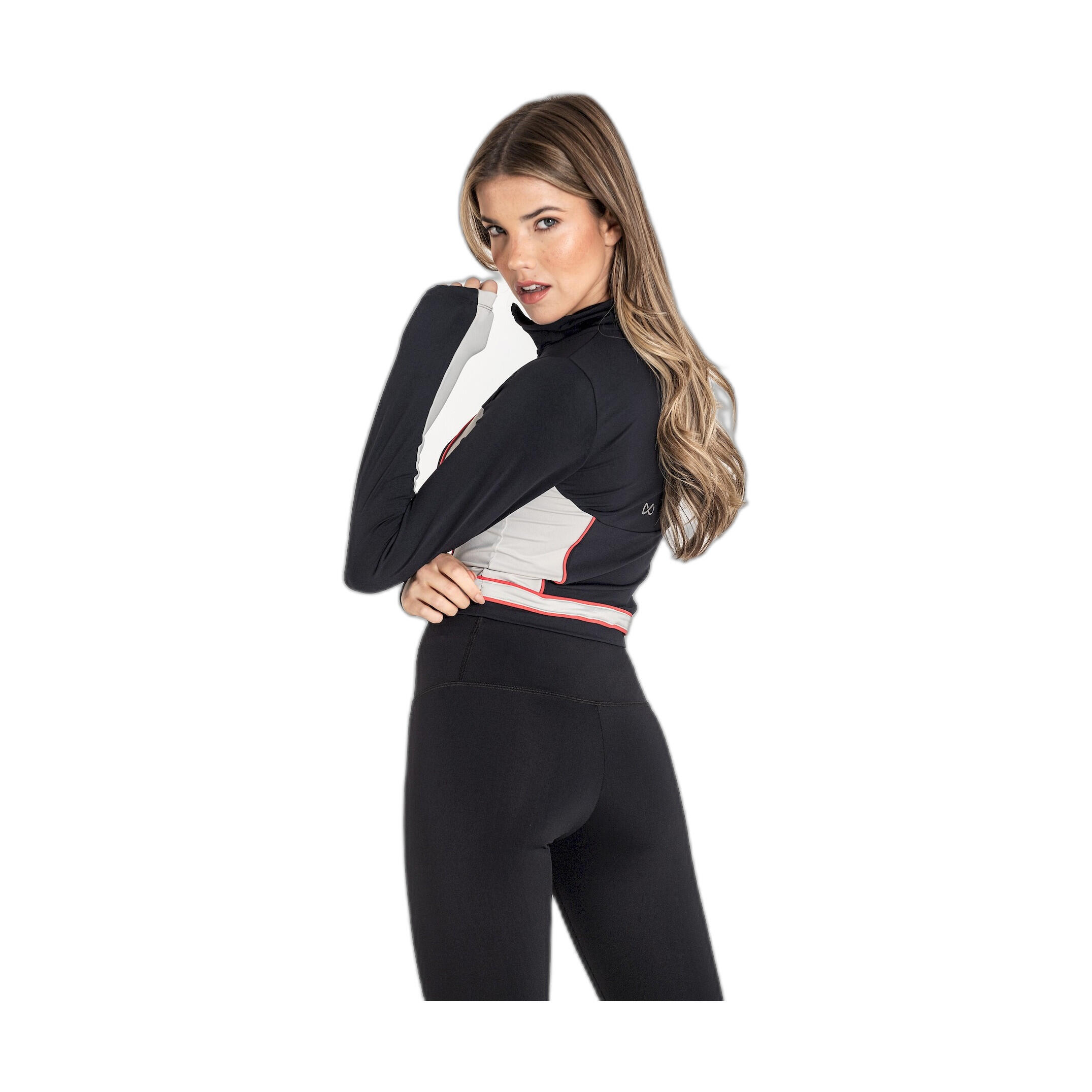 Felpa corta nera Ditchil donna 4/7