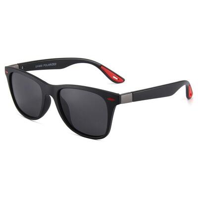 Fluor eyewear xh1698p-1 zwarte zonnebril