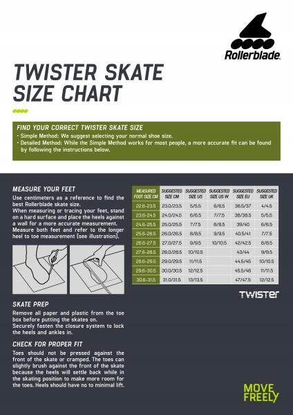 Patins em Linha Rollerblade Twister 110 6/6