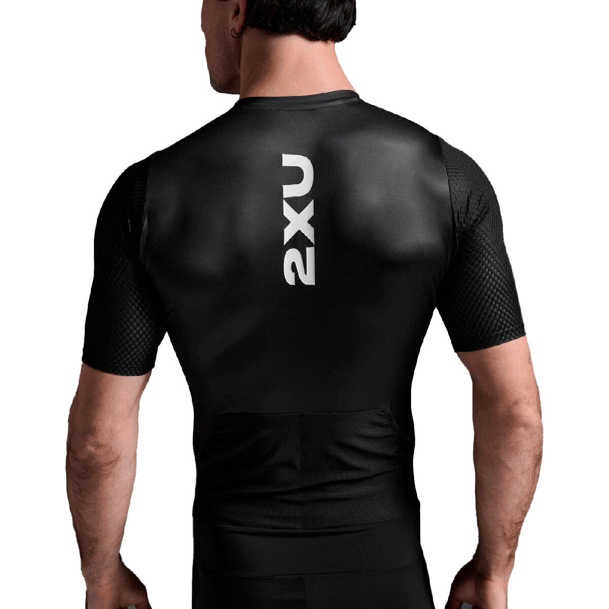 Aero Hex Sleeved Trisuit 2XU Negro 5/5