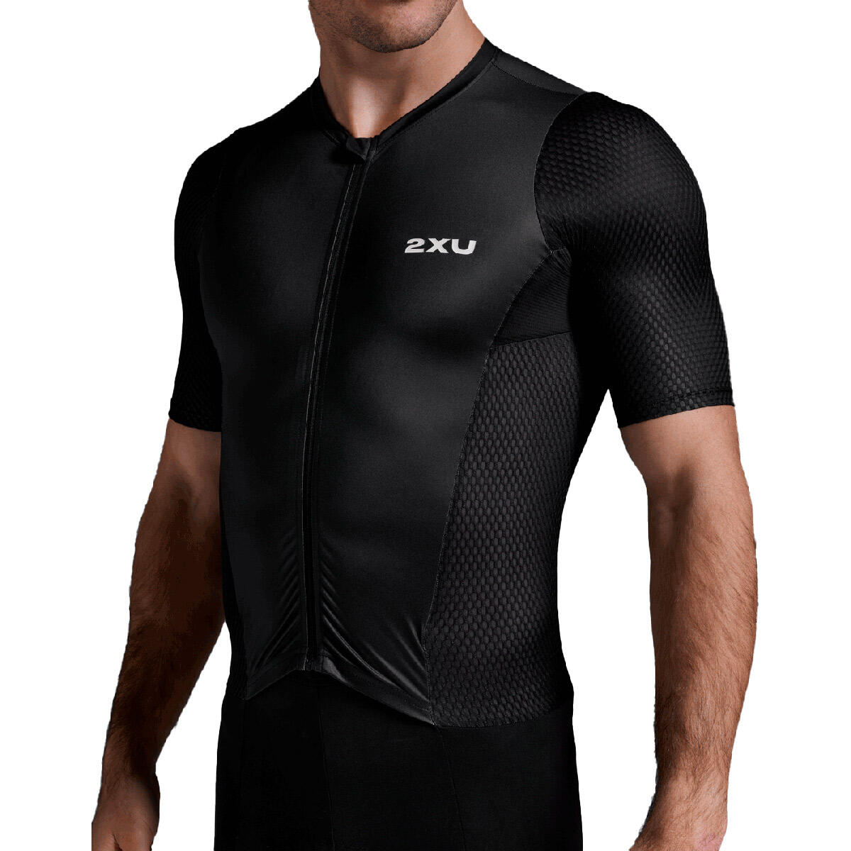 Aero Hex Sleeved Trisuit 2XU Negro 4/5