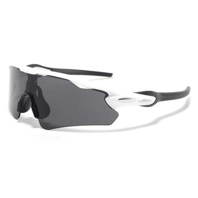 Fluor eyewear yx9208 c1-03 zwarte zonnebril