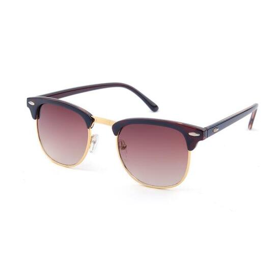 Lunettes de Soleil unisex en PC Sexton 1608-2 - BROWN, taille 53 mm
