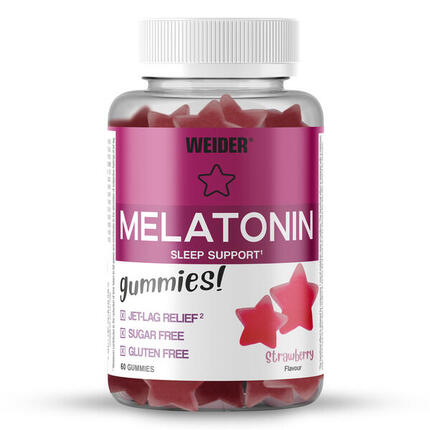 Mélatonine - Melatonin - Fraise 60 Gummies