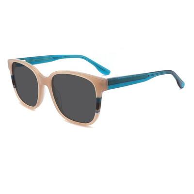 Zonnebril sexton 2049c-2 gepolariseerd van acetaat dames 55 mm
