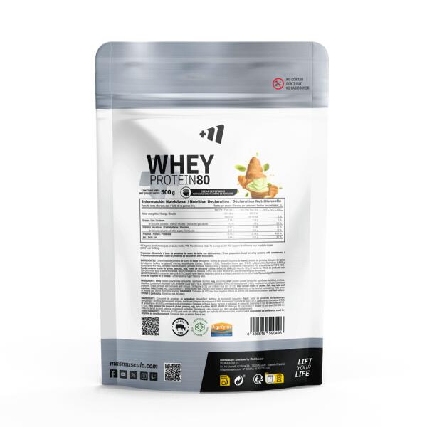 Whey Protein80 - Crema al pistacchio 500 g MASmusculo 2/6