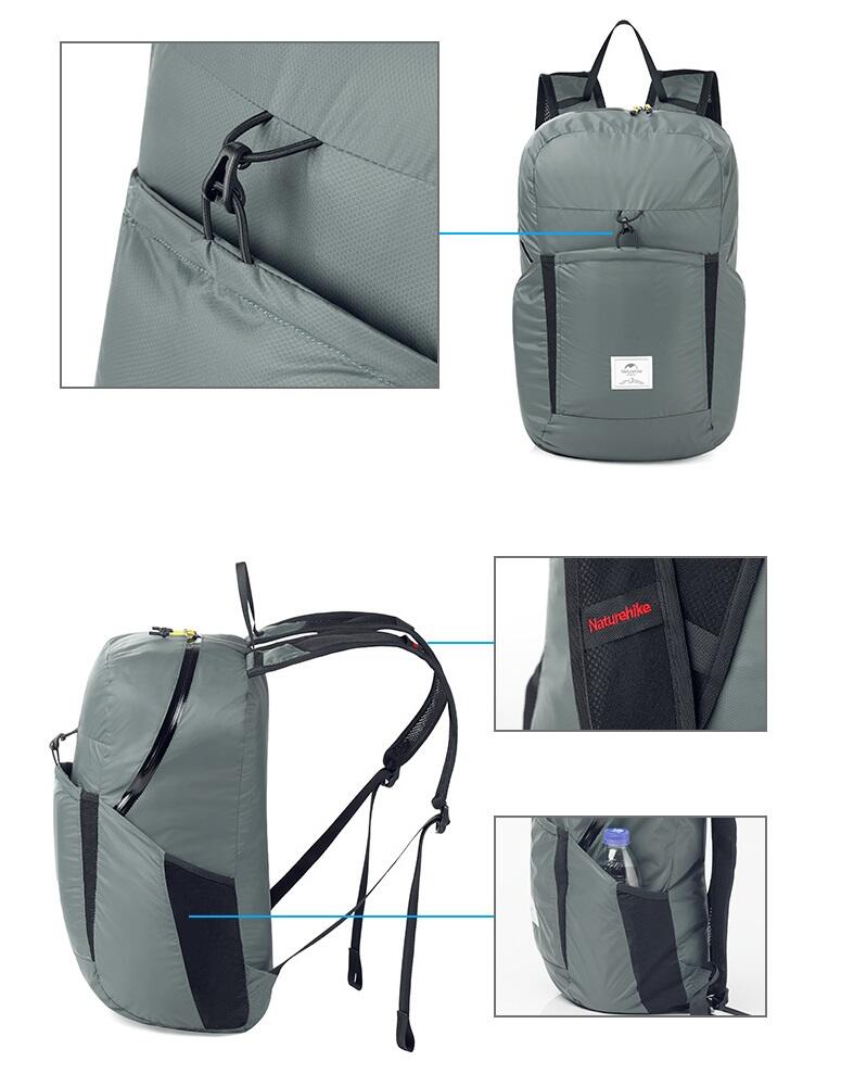 Městský batoh Ultralight Foldable 22L NH17A017-B 7/7