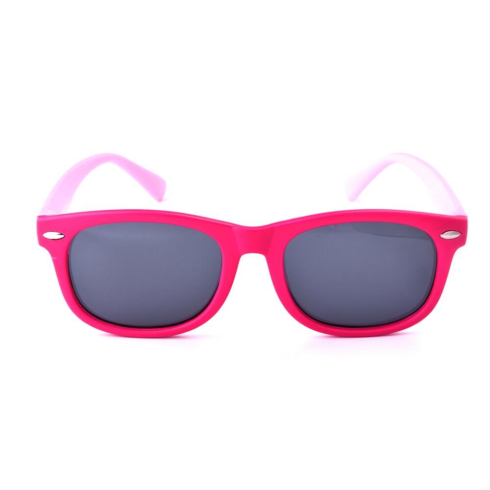 Sonnenbrille Sexton PK131-6 - PINK Polarisiert aus Silikongel Kinder 41 mm 2/3
