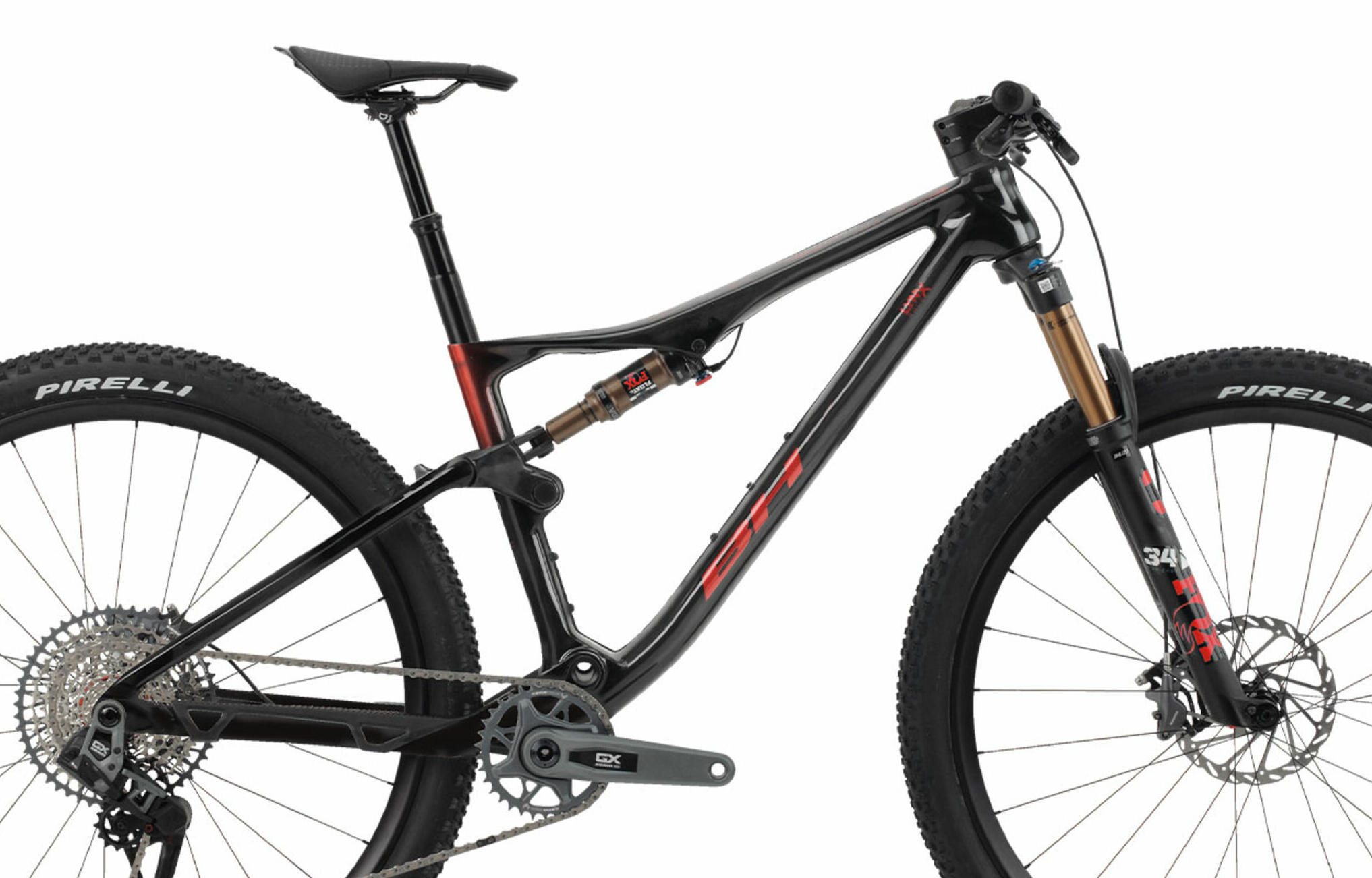 Bicicleta Mtb Bh Lynx Race 9.0 (2026)negro-rojo 2/4