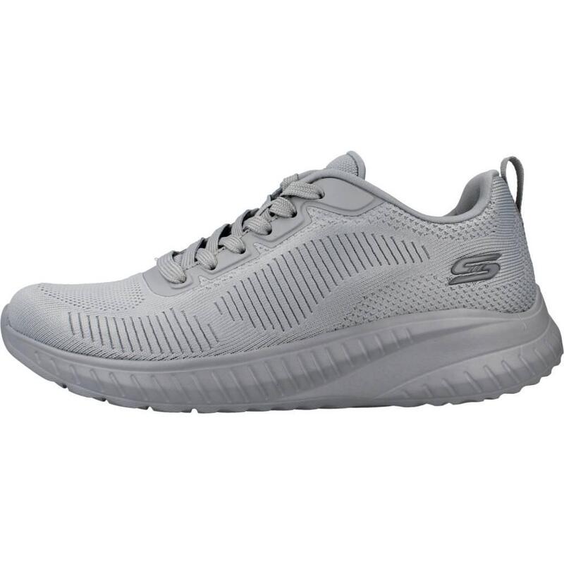 Pantofi sport femei Skechers Bobs Squad Chaos-Face Off, Gri