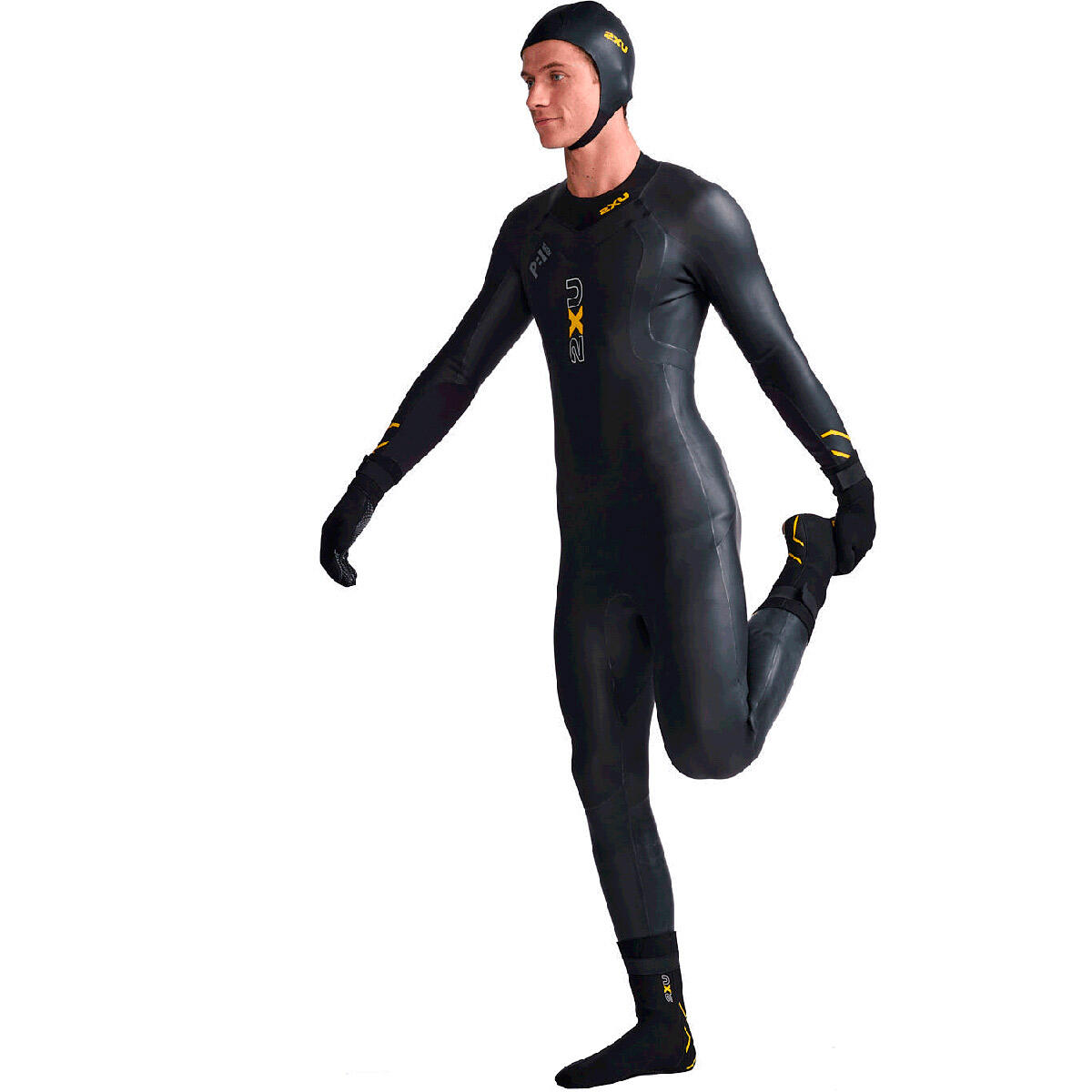 Propel Neoprene Swim Cap 2XU Negro 4/4