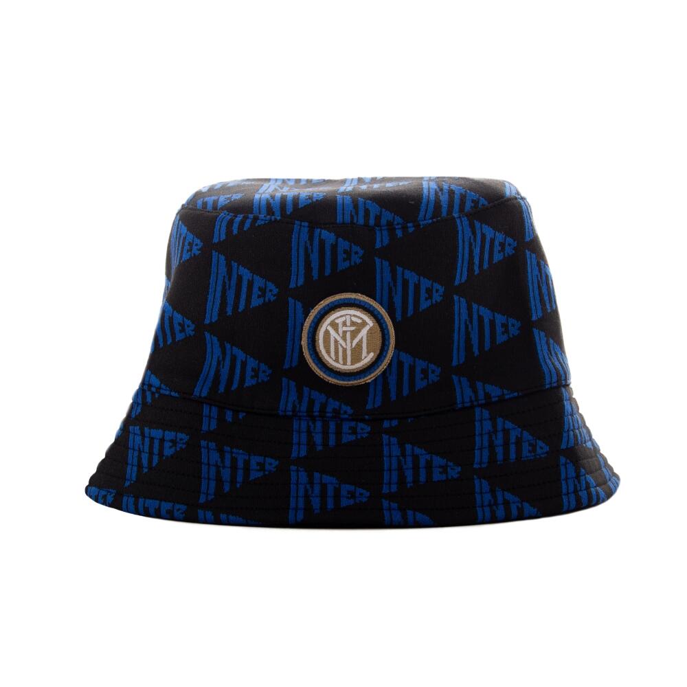 Chapéu Pescador - Adulto - All Over do FC Internazionale - Preto 1/6