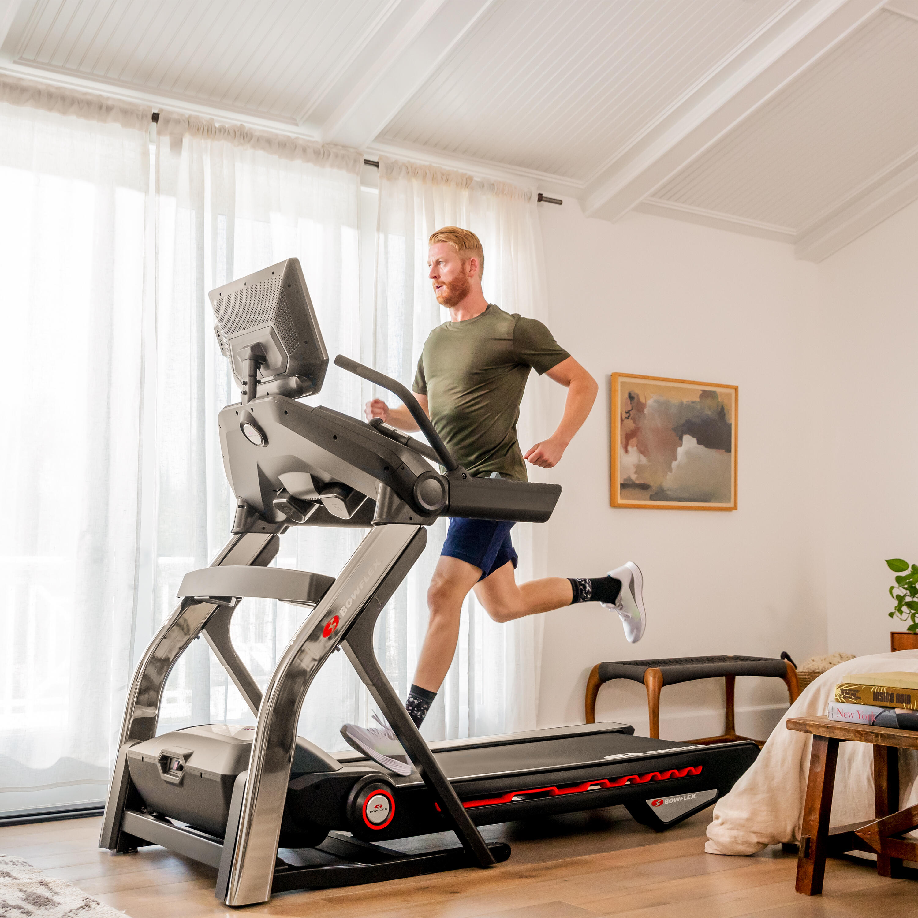 Běžecký pás T56 – 20 km/h, sklon 20 %, 22" HD dotykový displej 7/7