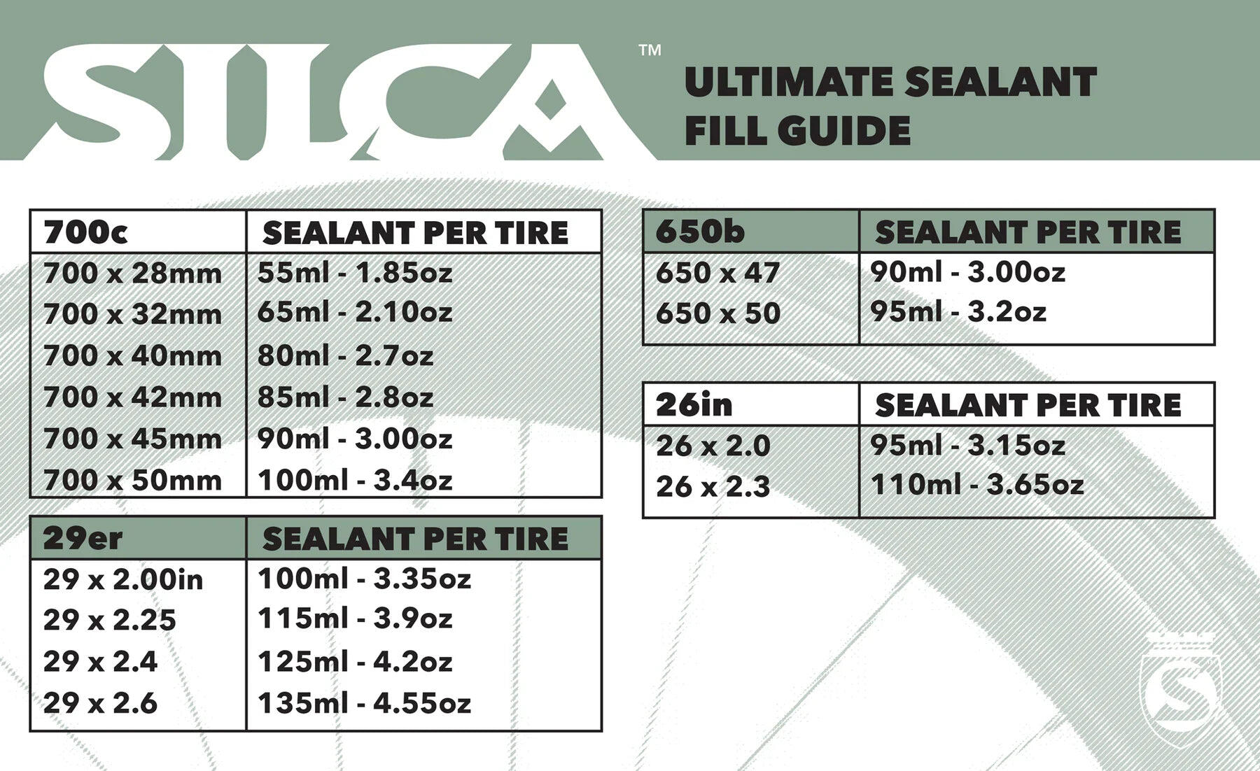 Banden-afdichtmiddel "Ultimate Sealant" SILCA - 1 Liter 2/3