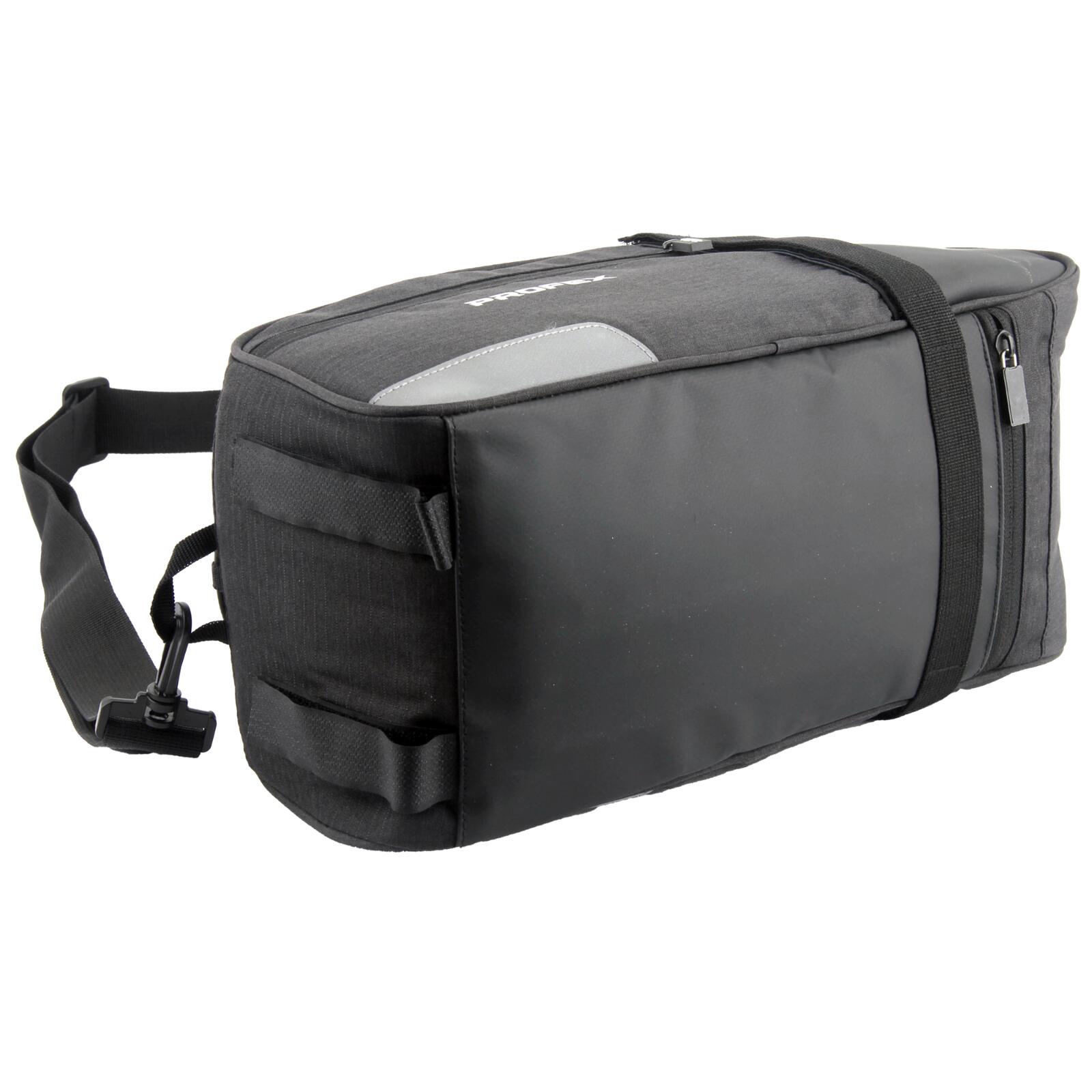 Torba rowerowa na bagażnik Profex Black Lux 10 L 7/7