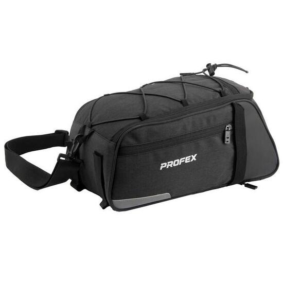 Torba rowerowa na bagażnik Profex Black Lux 10 L