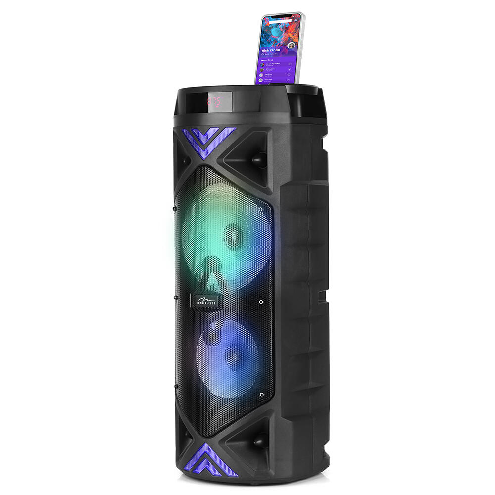Dankzij de draagbare Bluetooth®-luidsprekers Media Tech MT3182 Bluetooth 5/6